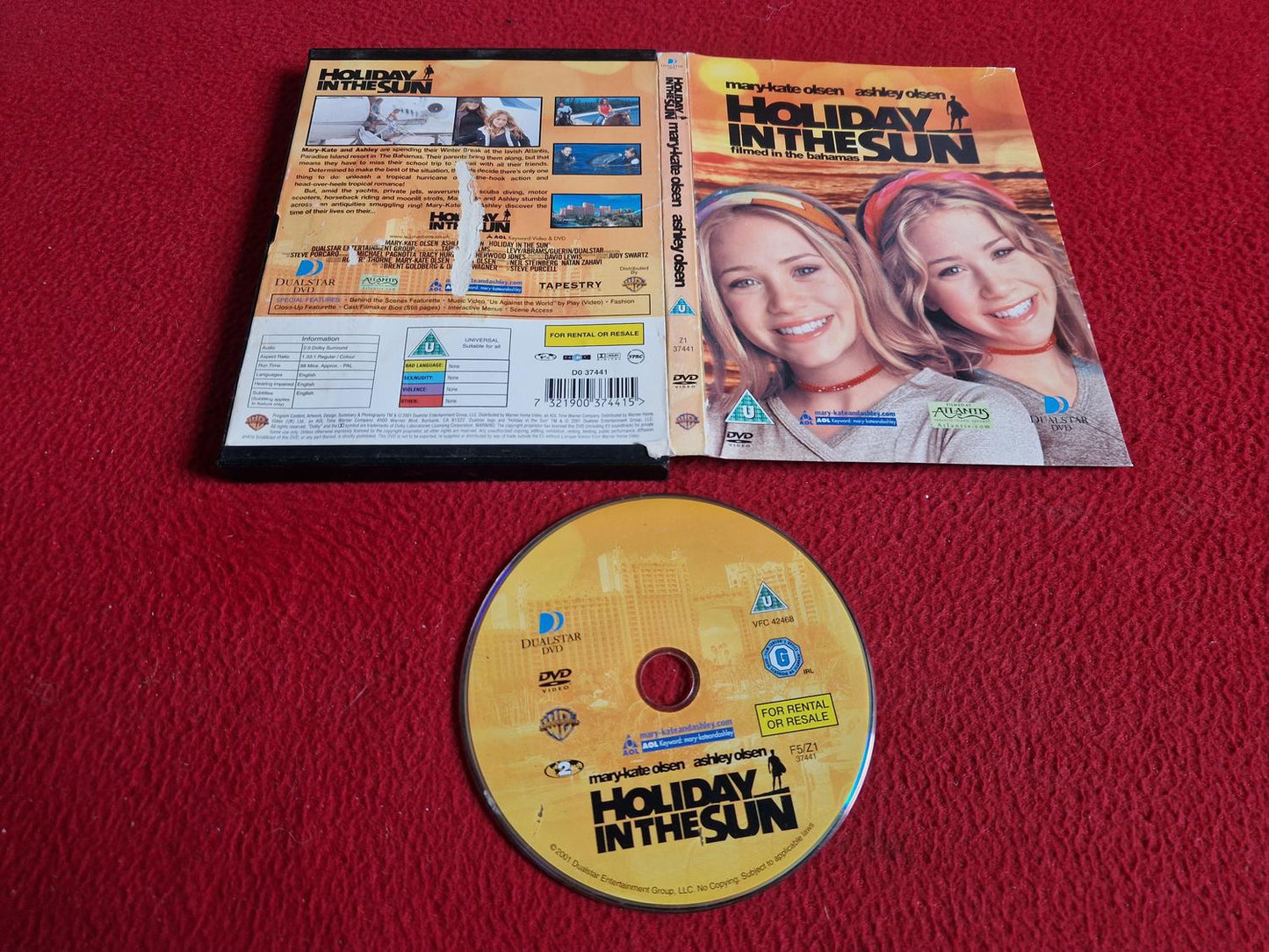 HOLIDAY INN [ MARY-KATE & ASHLEY OLSEN ] [ SNAPCASE ] DVD