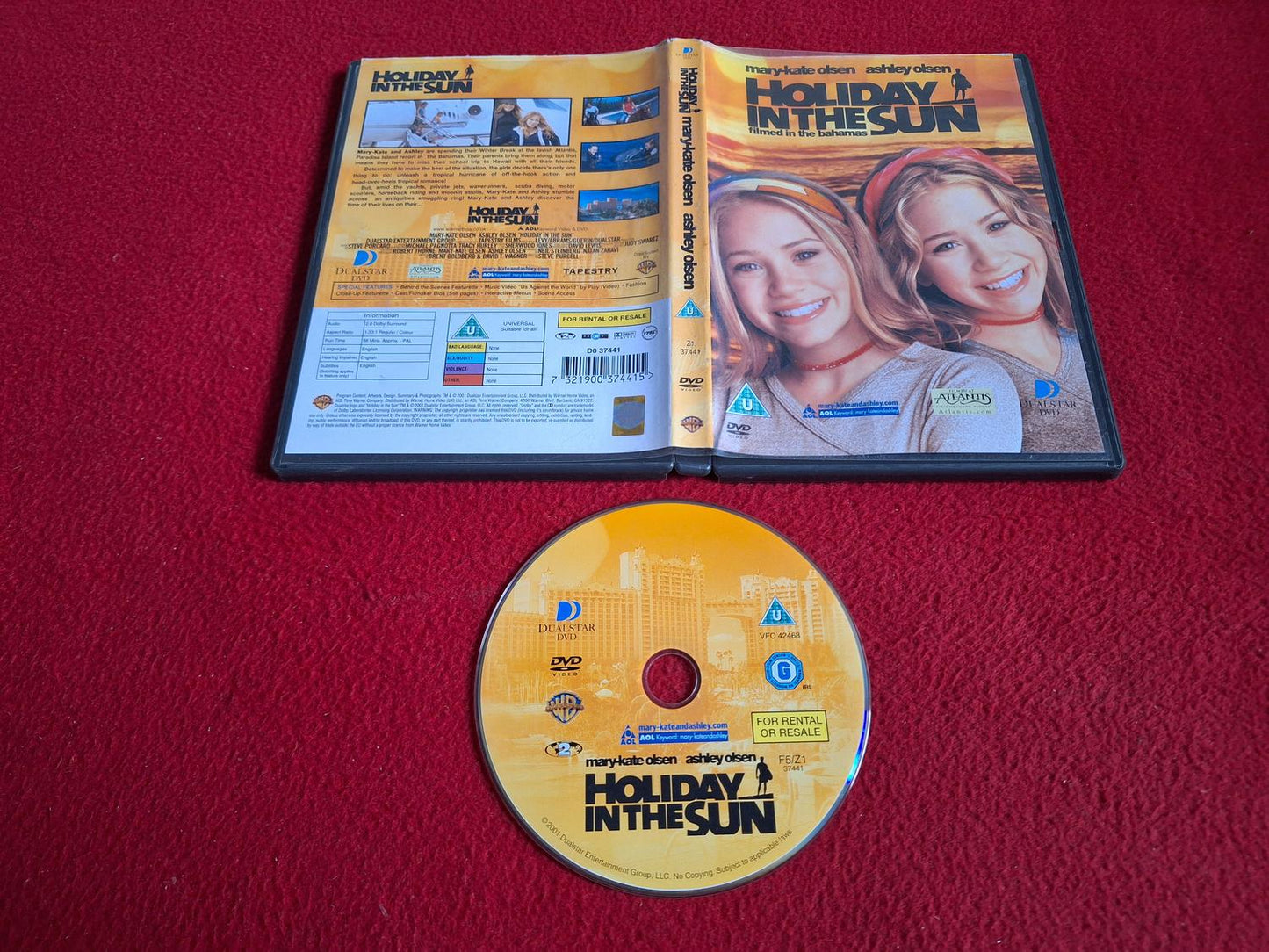 HOLIDAY IN THE SUN [ MARY-KATE & ASHLEY OLSEN ] DVD
