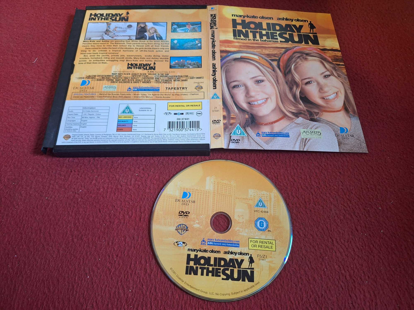 HOLIDAY IN THE SUN [ SNAPCASE ] DVD
