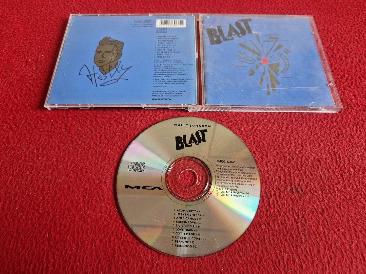 HOLLY JOHNSON BLAST CD