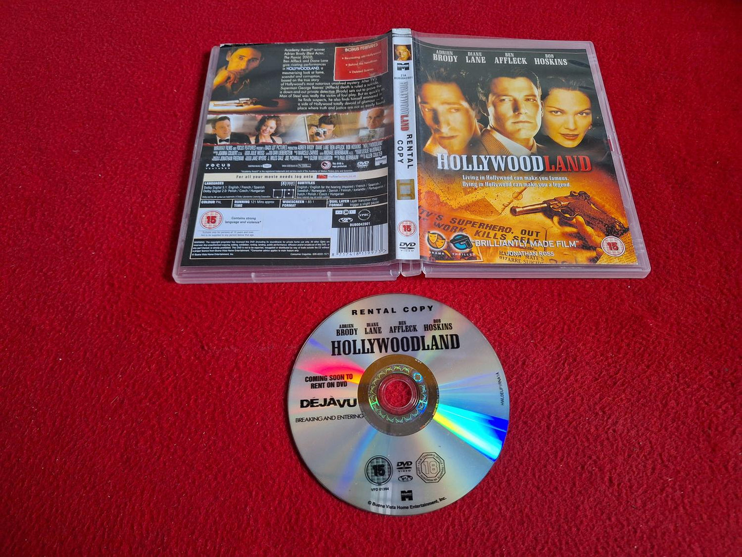 HOLLYWOODLAND DVD