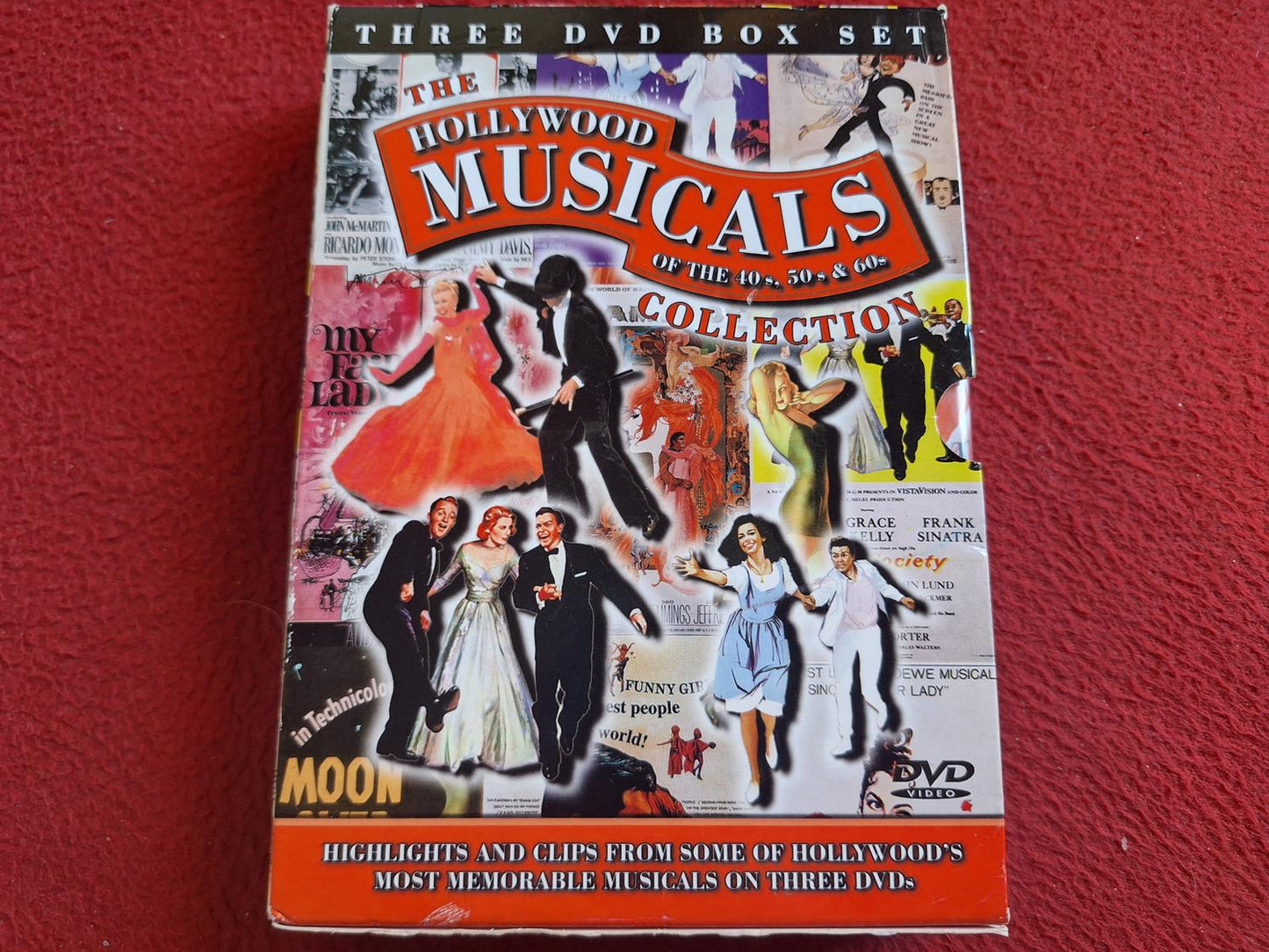 HOLLYWOOD MUSICALS OF THE 40S 50S & 60S BOX DVD