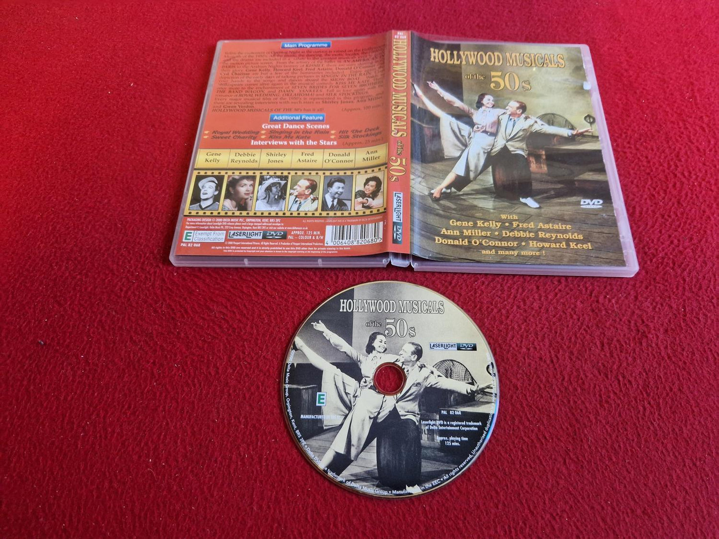 HOLLYWOOD MUSICALS OF THE 50S DVD