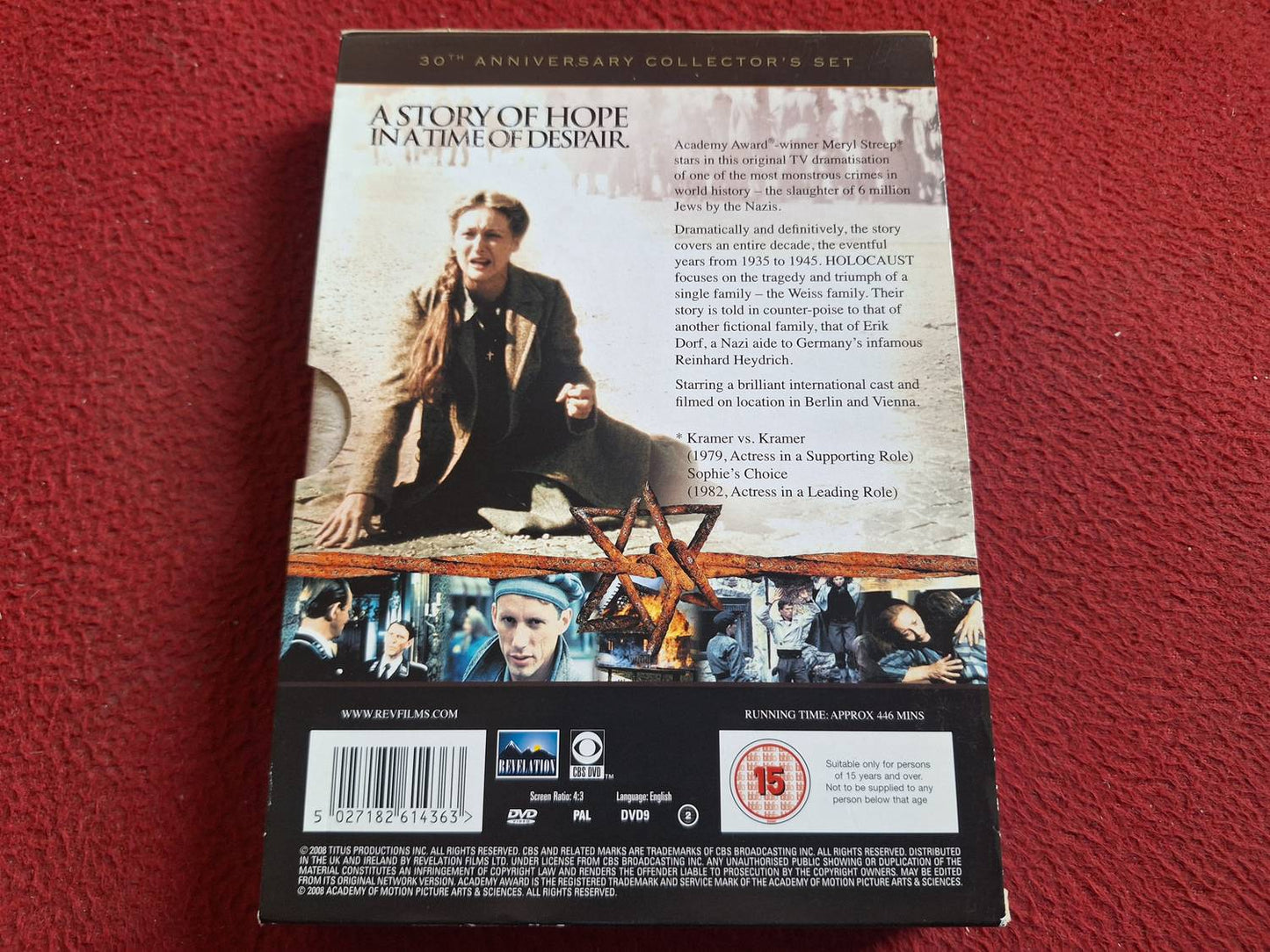 HOLOCAUST 30TH ANNIVERSARY COLLECTOR'S SET BOX DVD