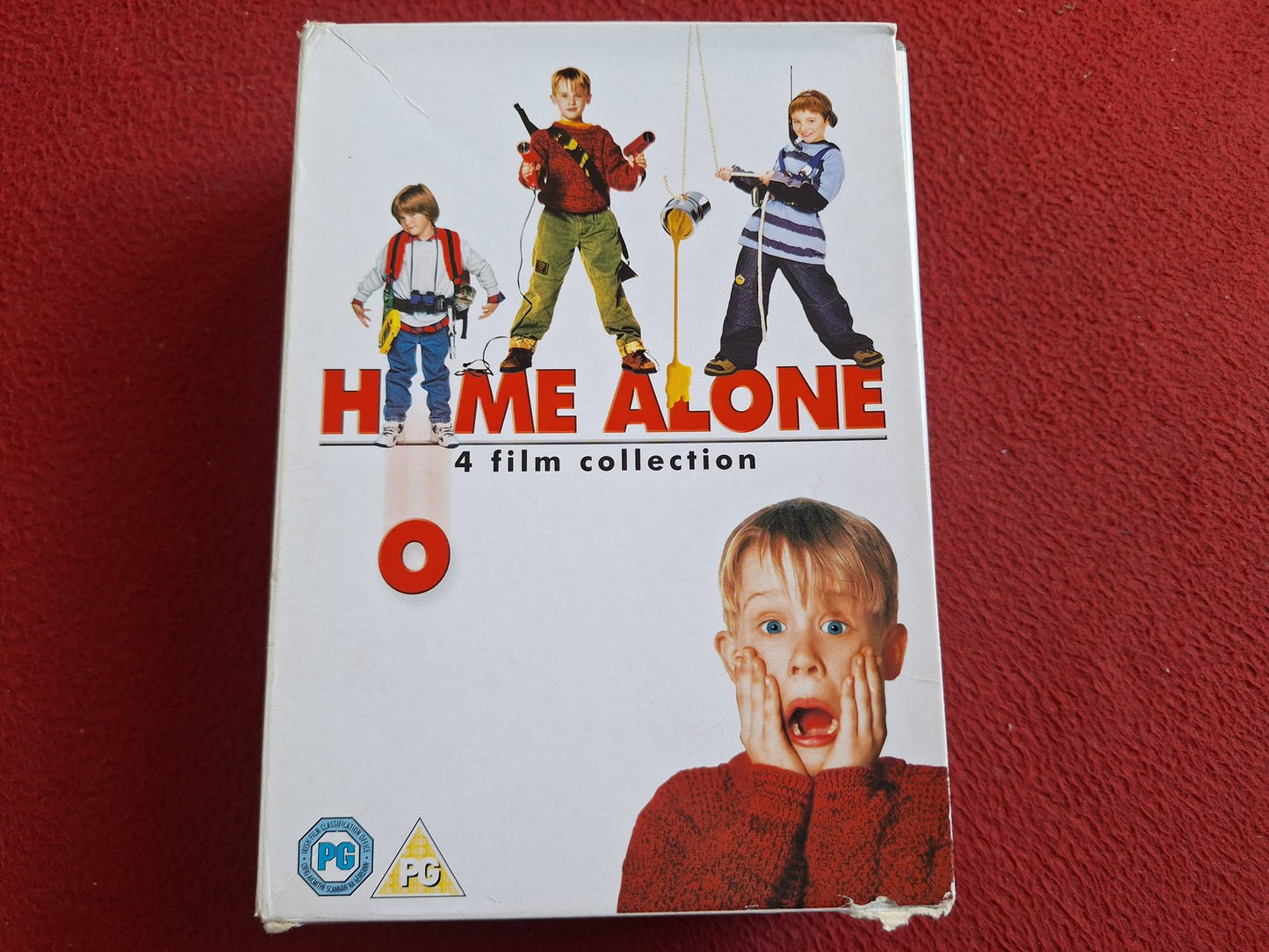 HOME ALONE 4 FILM COLLECTION BOX DVD