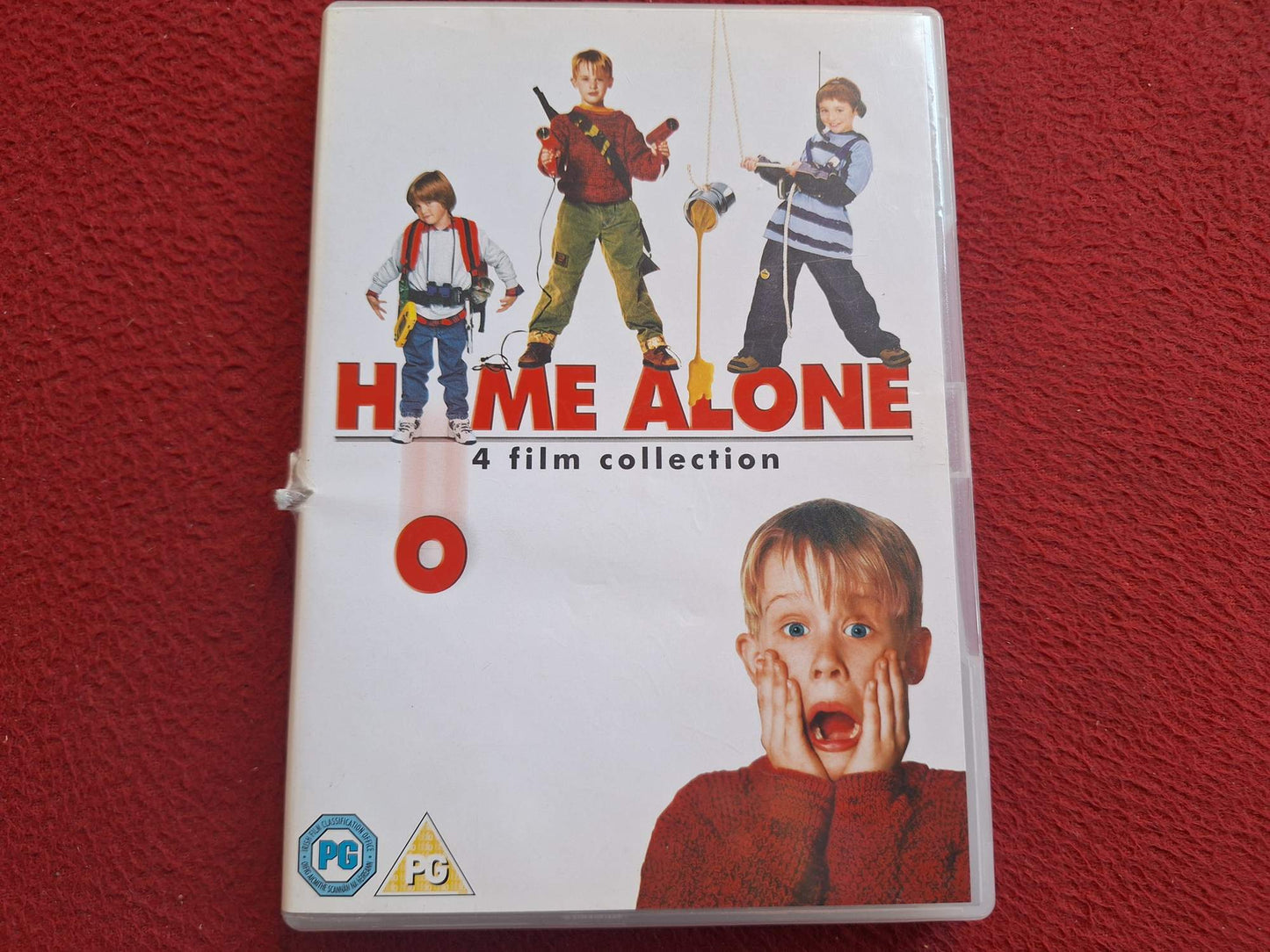 HOME ALONE 4 FILM COLLECTION BOX DVD
