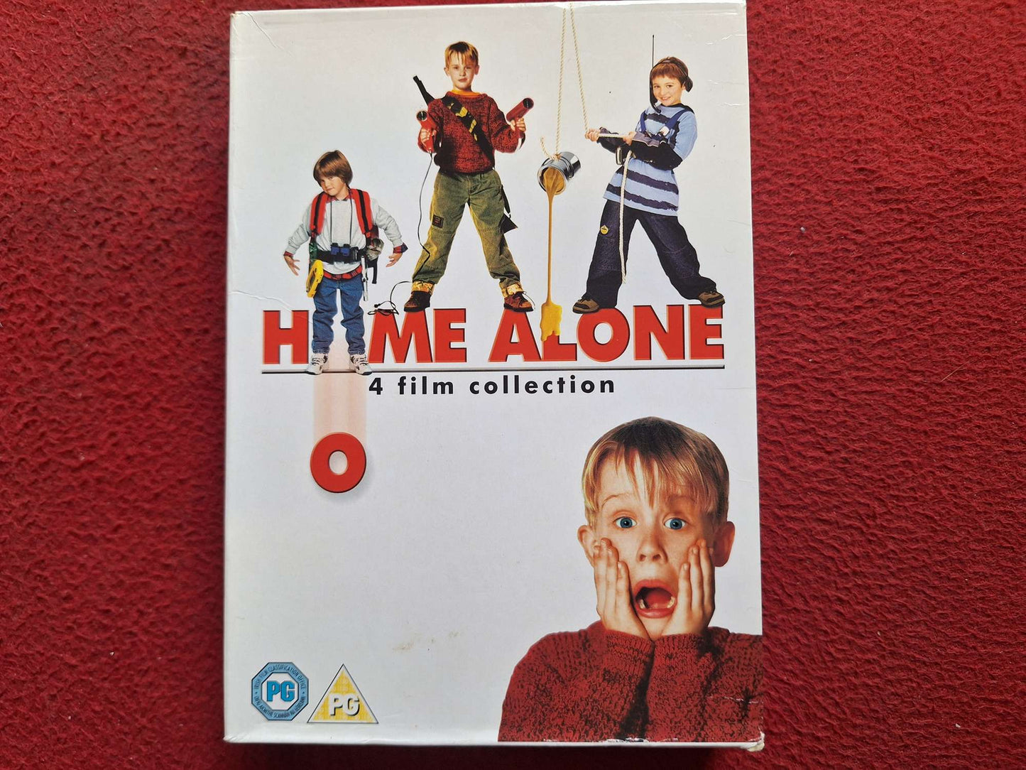 HOME ALONE 4 FILM COLLECTION BOX DVD