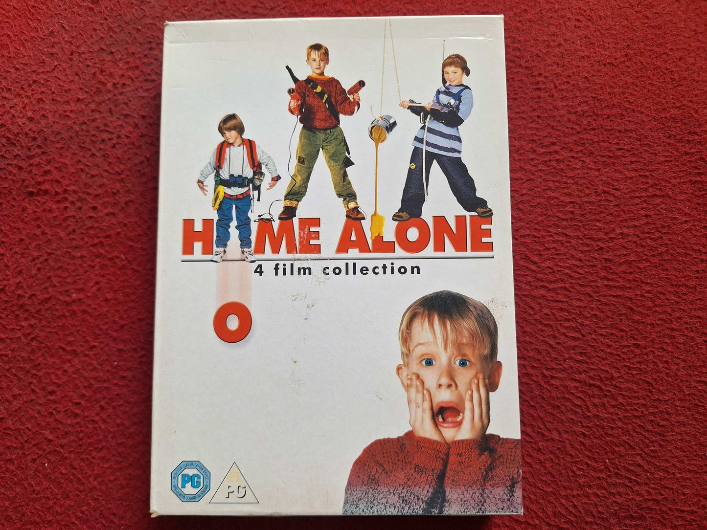 HOME ALONE 4 FILM COLLECTION BOX DVD