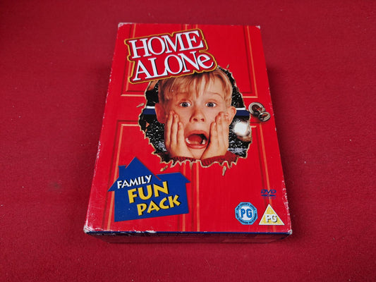 HOME ALONE FAMILY FUN PACK BOX till DVD