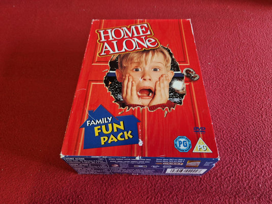HOME ALONE FAMILY FUN PACK BOX till DVD