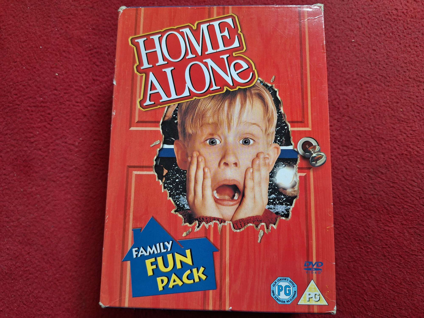 HOME ALONE SERIES 1 - 4 FAMILY FUNPACK BOX DVD