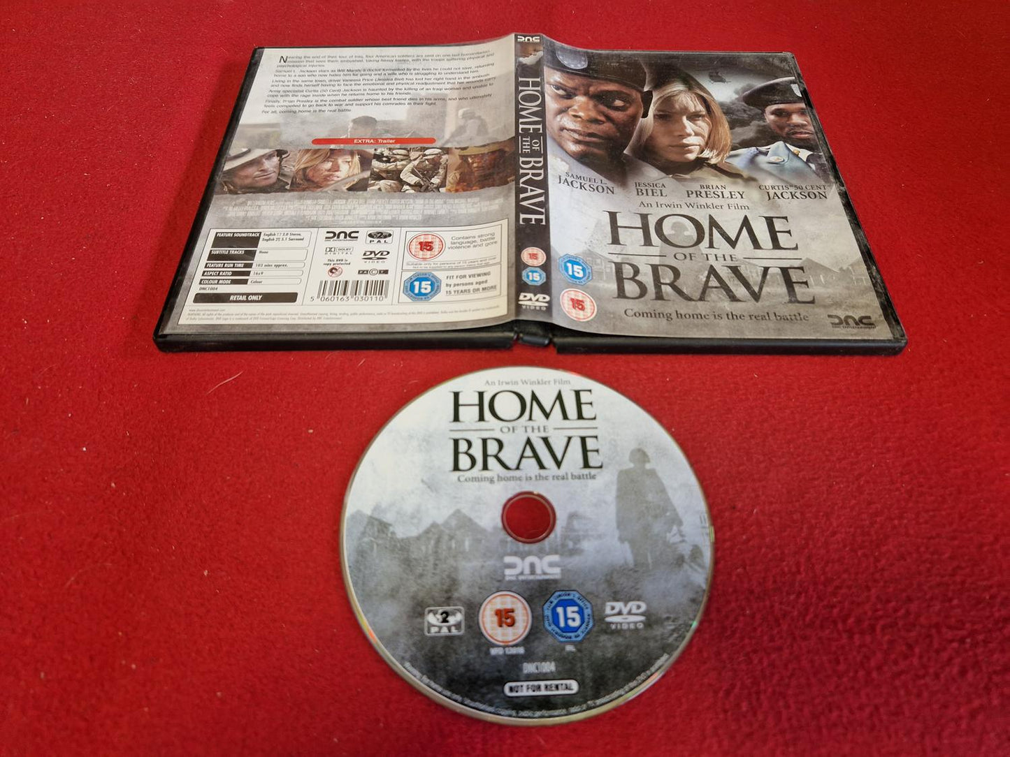 HOME OF THE BRAVE till DVD