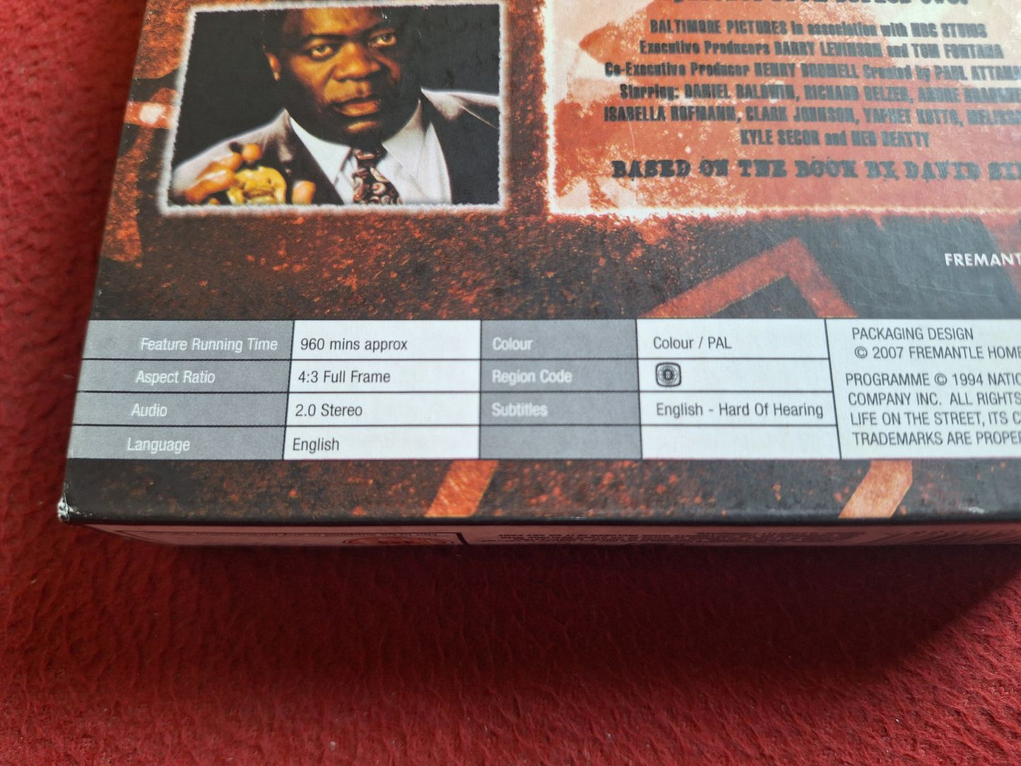 HOMICIDE LIFE ON THE STREET SERIES 2 BOX DVD