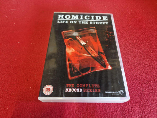 HOMICIDE LIFE ON THE STREET SERIES 2 BOX till DVD