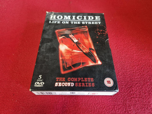 HOMICIDE LIFE ON THE STREET SERIES 2 BOX till DVD