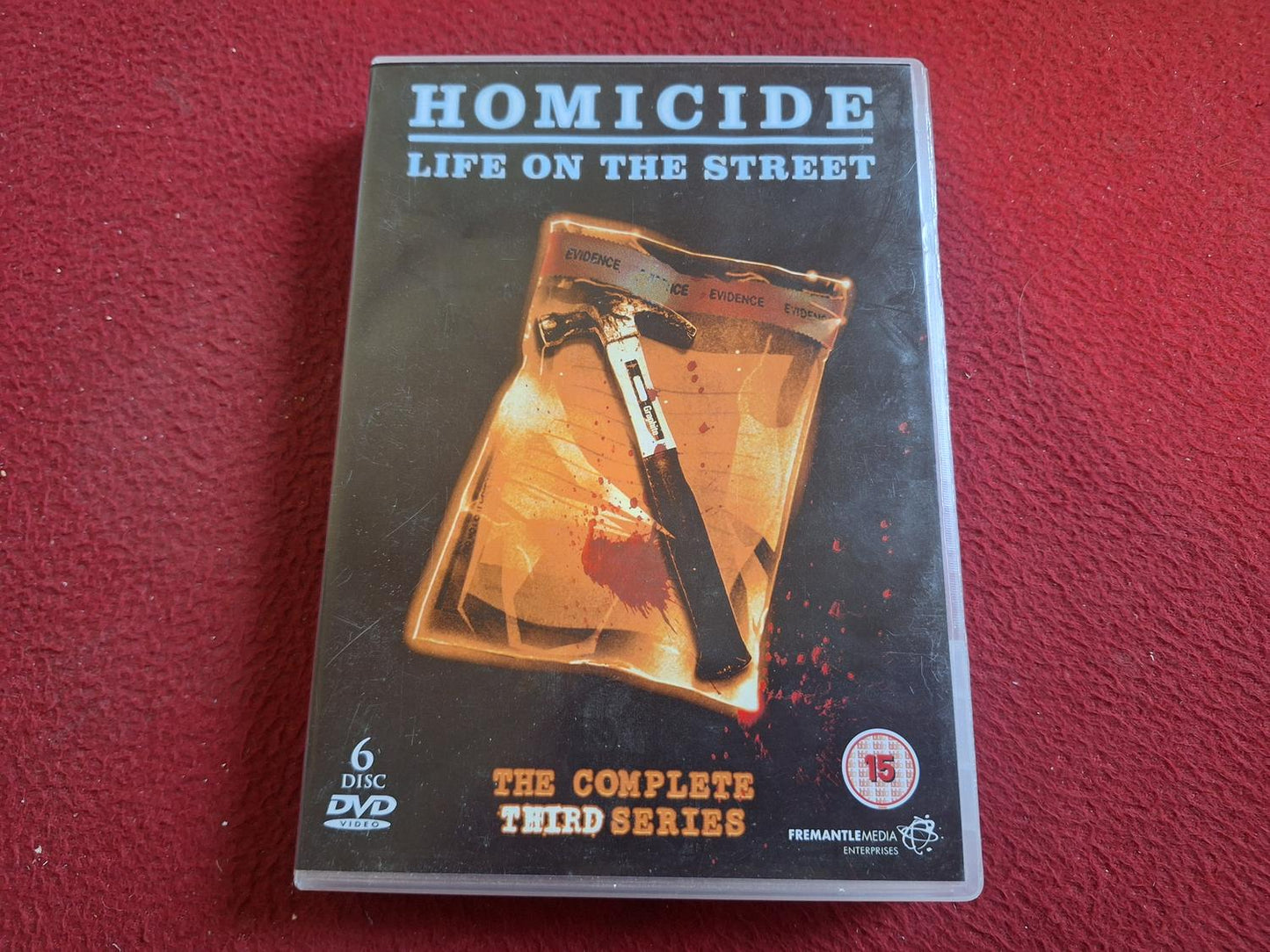 HOMICIDE LIFE ON THE STREETS SERIES 3 BOX DVD