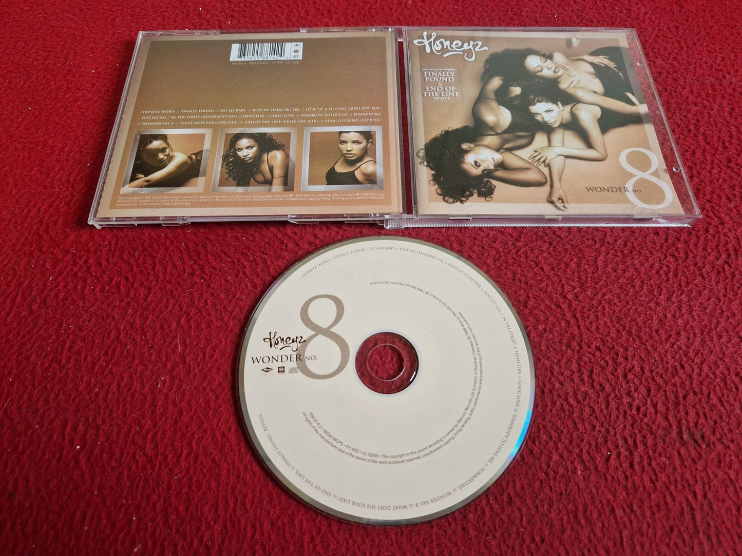 HONEYZ WONDER NO. 8 CD
