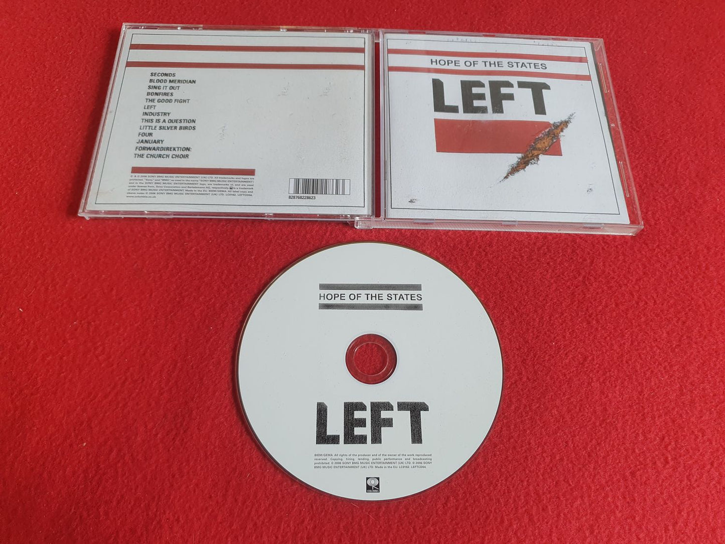 HOPE OF THE STATES LEFT till CD