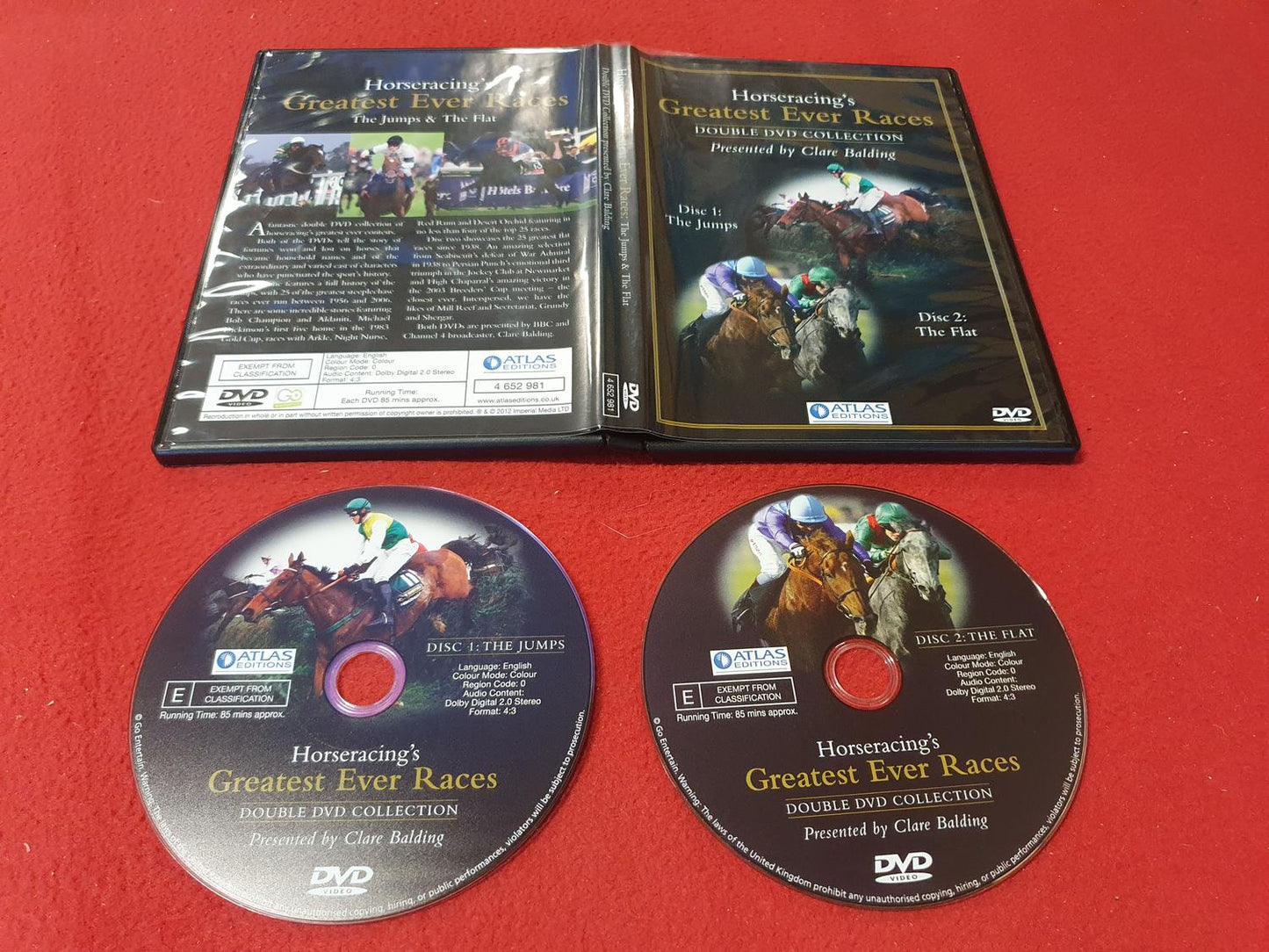 HORCERACINGS GREATEST EVER RACES THE JUMPS & THE FLAT till DVD