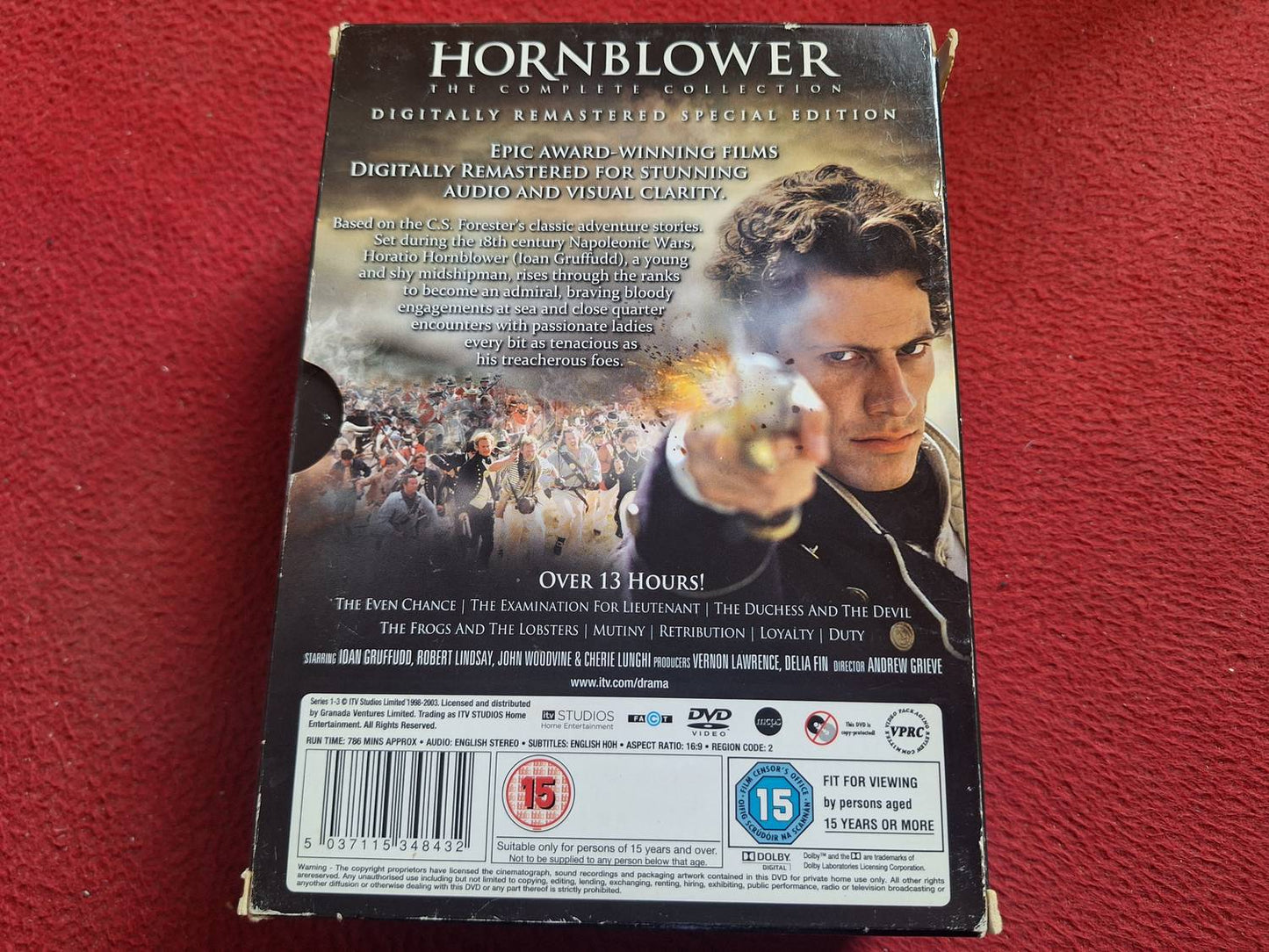 HORNBLOWER THE COMPLETE COLLECTION BOX DVD