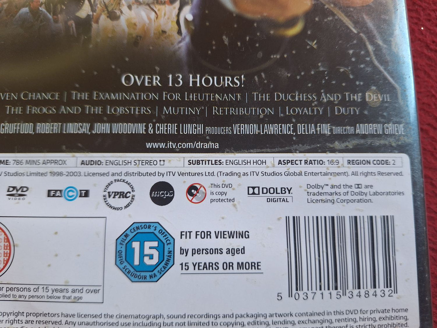 HORNBLOWER THE COMPLETE COLLECTION BOX DVD