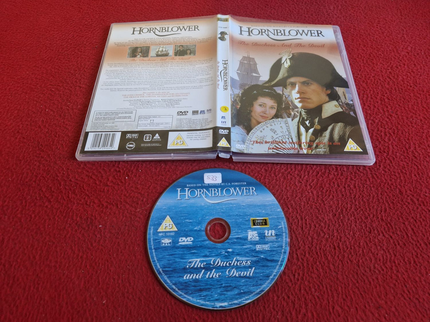 HORNBLOWER THE DUCHES AND THE DEVIL DVD