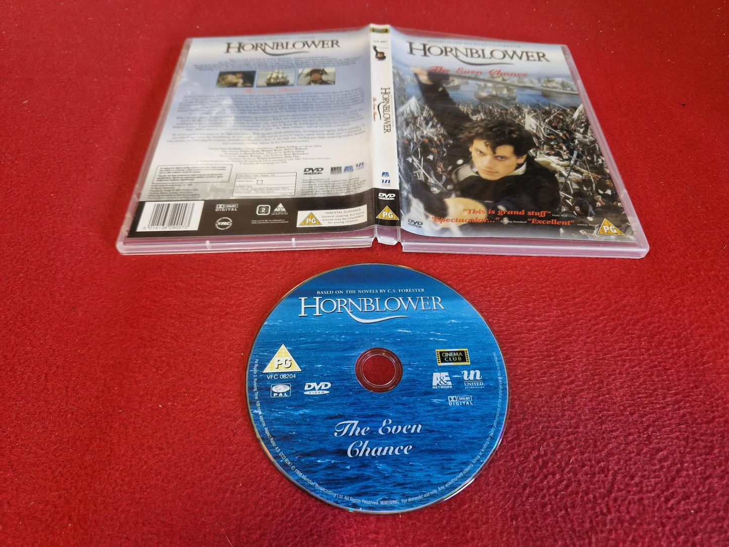 HORNBLOWER THE EVEN CHANCE till DVD