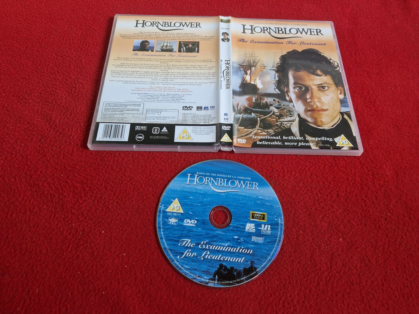 HORNBLOWER THE EXAMINATION FOR LIEUTENANT DVD