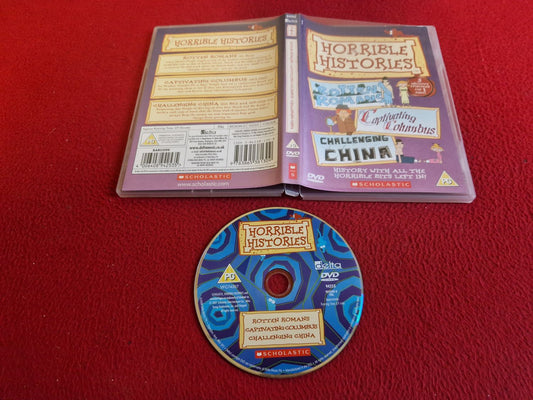 HORRIBLE HISTORIES ROTTEN ROMANS / CAPTIVATING COLUMBUS / CHALLENGING CHINA DVD