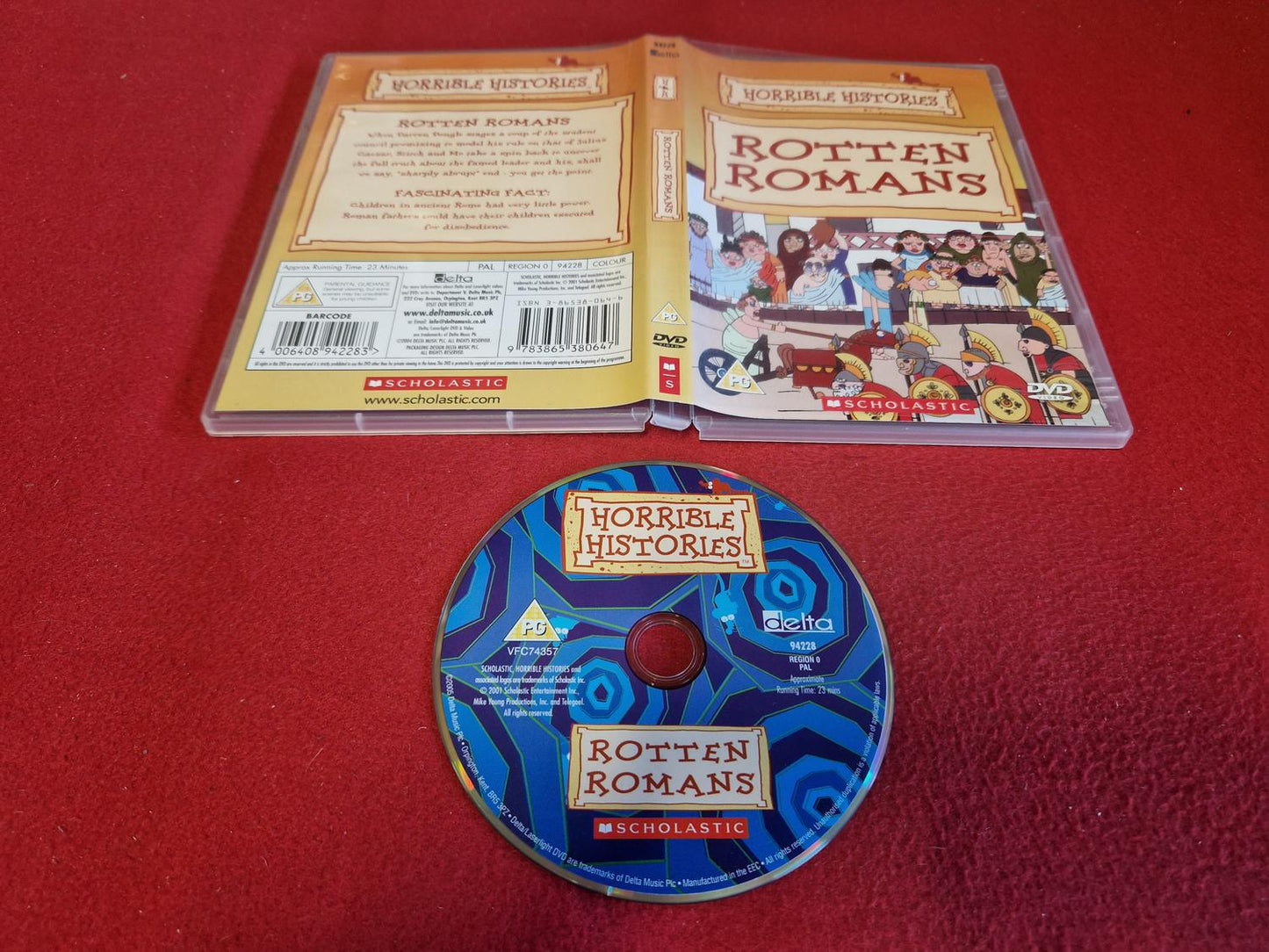 HORRIBLE HISTORIES ROTTEN ROMANS till DVD