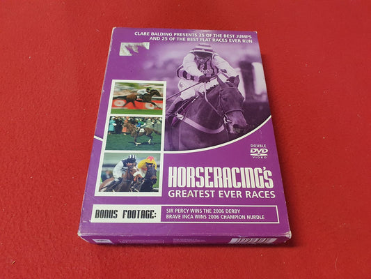 HORSERACINGS GREATEST EVER RACES BOX till DVD