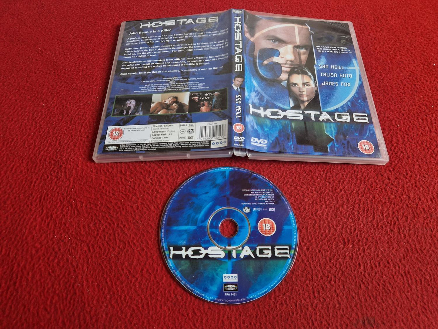 HOSTAGE DVD
