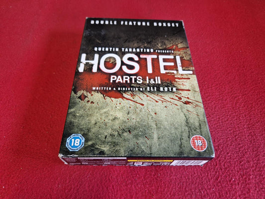 HOSTEL PARTS I & II BOX till DVD