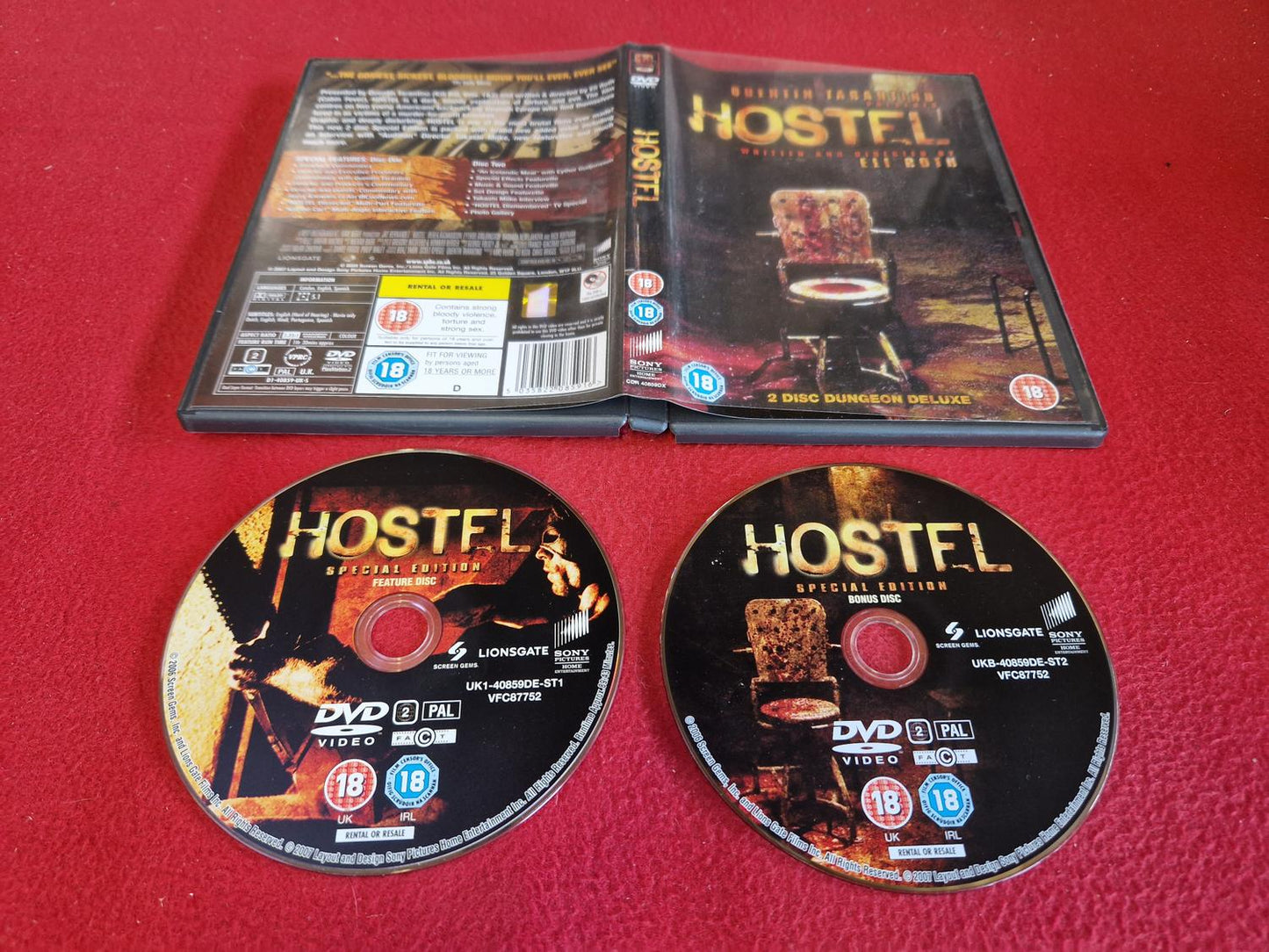 HOSTEL till DVD