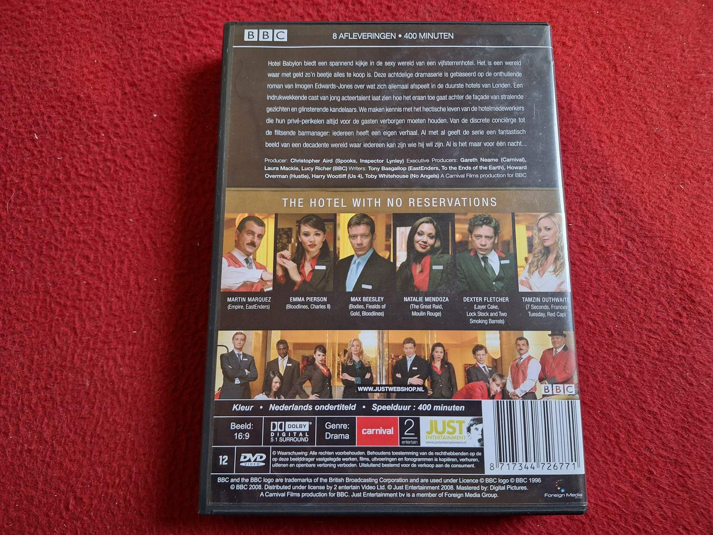 HOTEL BABYLON SERIES 1 [ ENGELSKT TAL / HOLLÄNDSK TEXT ] BOX DVD
