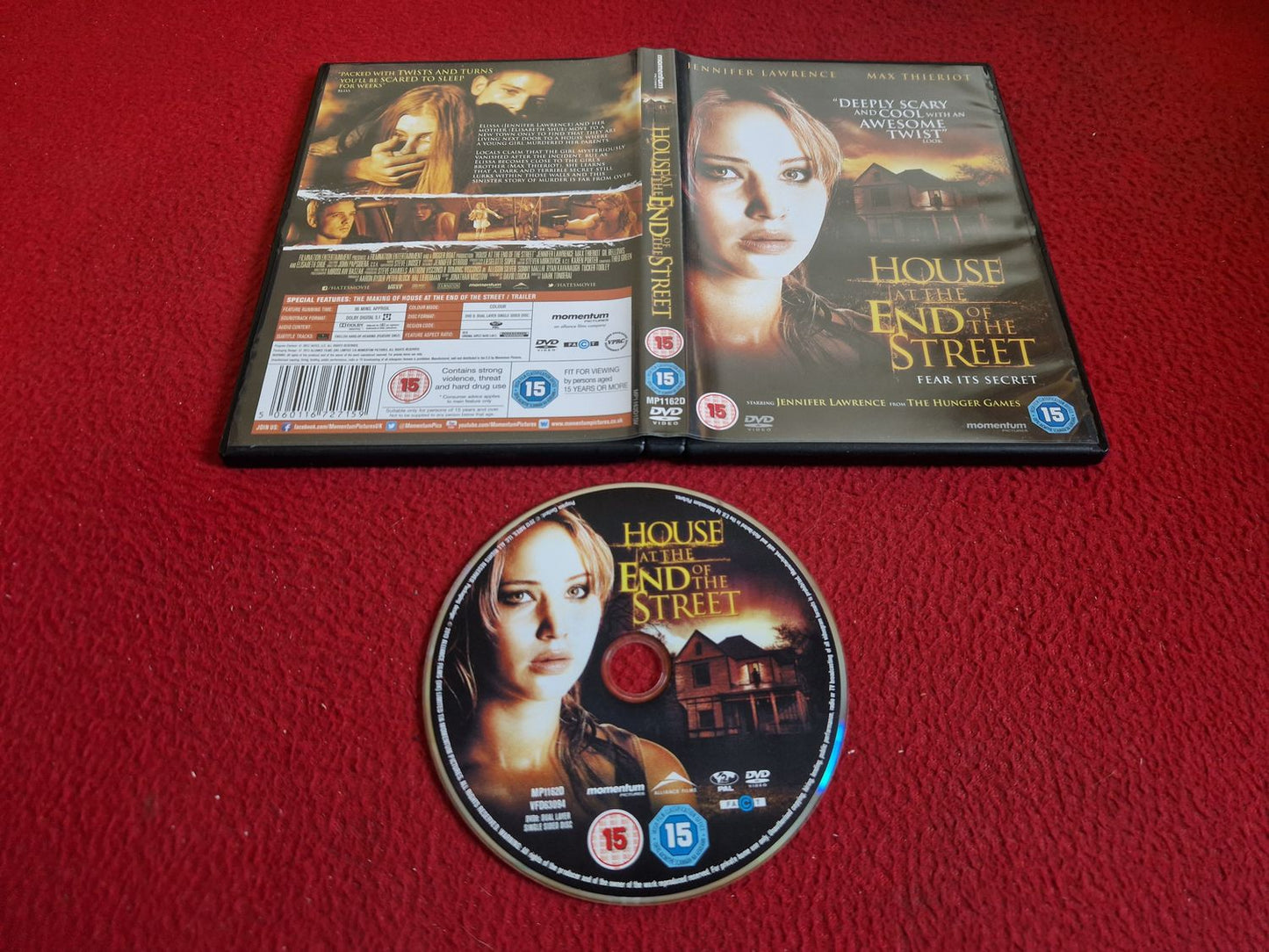 HOUSE AT THE END OF THE STREET [ ENGELSK TEXT ] DVD