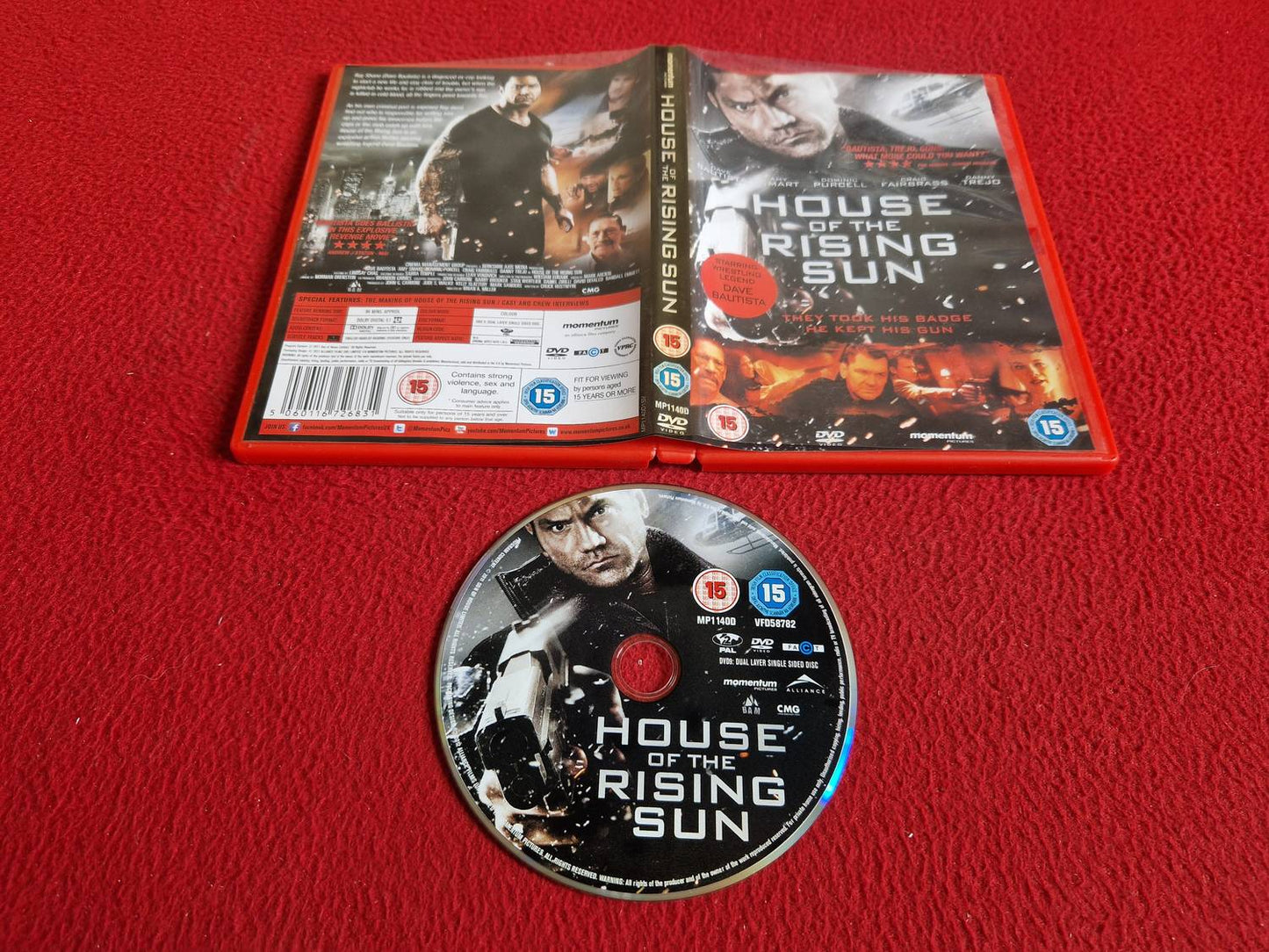 HOUSE OF THE RISING SUN DVD