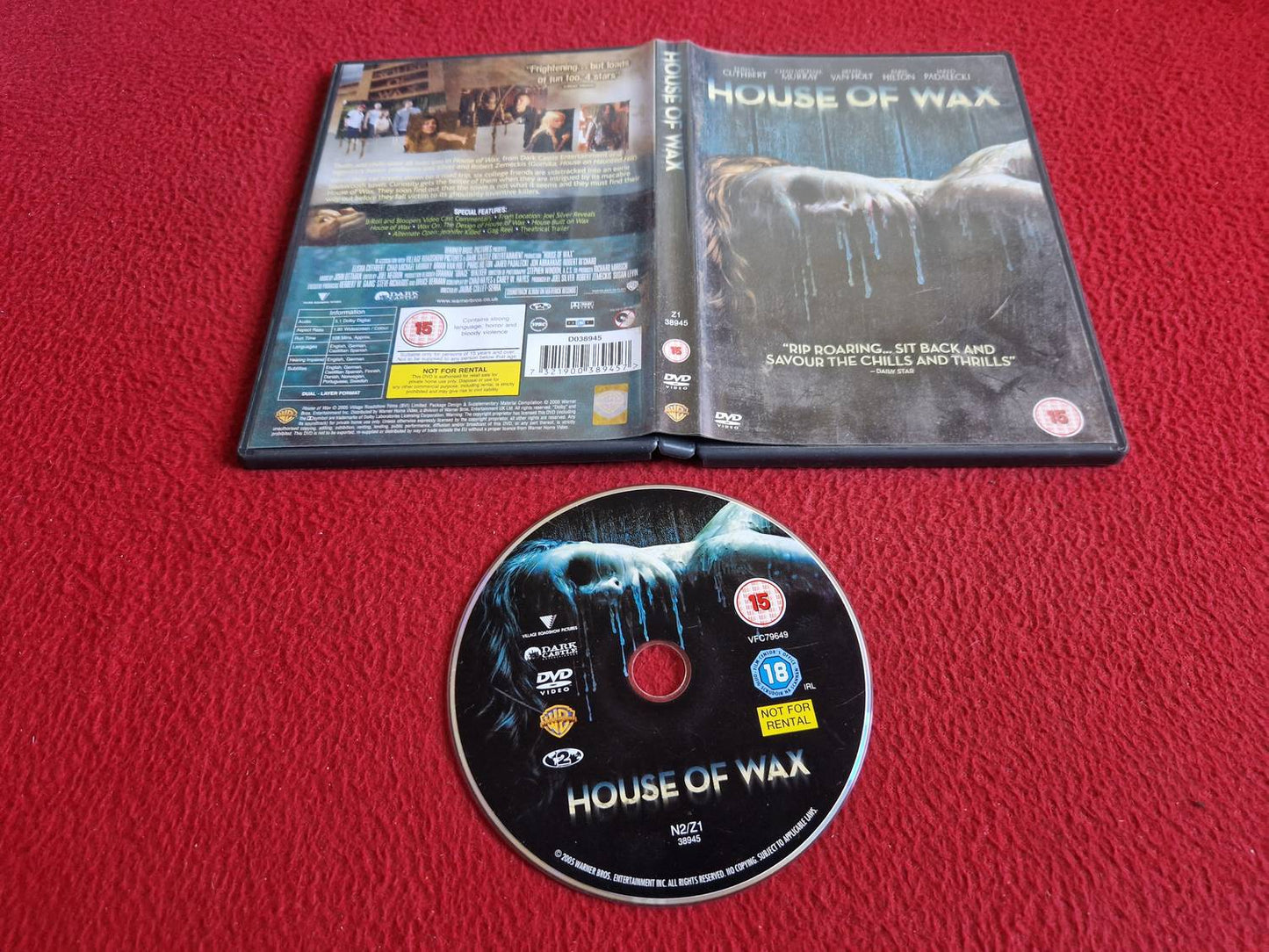 HOUSE OF WAX [ SVENSK TEXT ] DVD