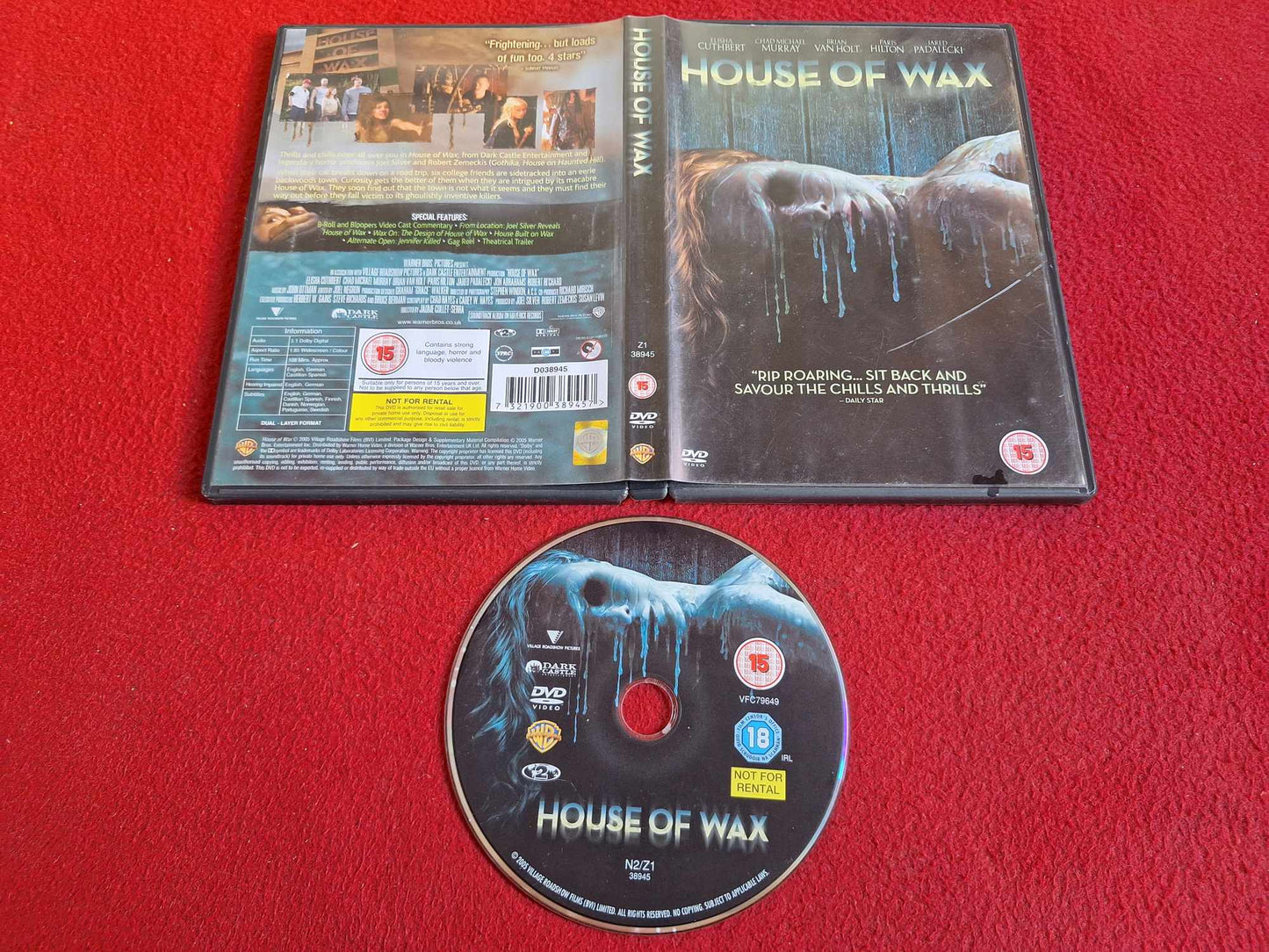 HOUSE OF WAX [ SVENSK TEXT ] DVD