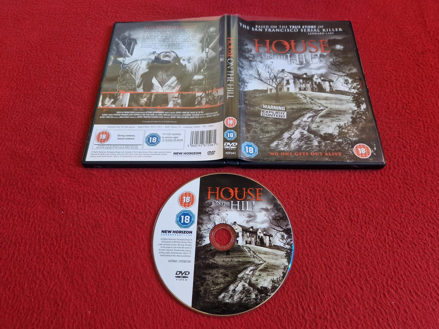 HOUSE ON THE HILL DVD
