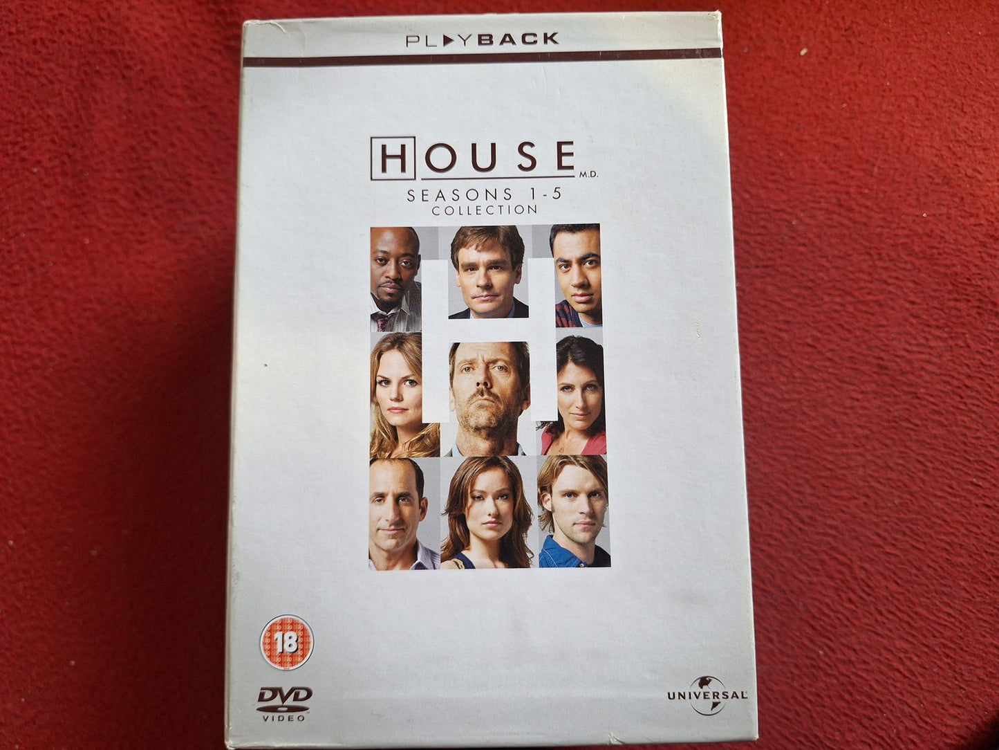 HOUSE SEASONS 1 - 5 BOX DVD