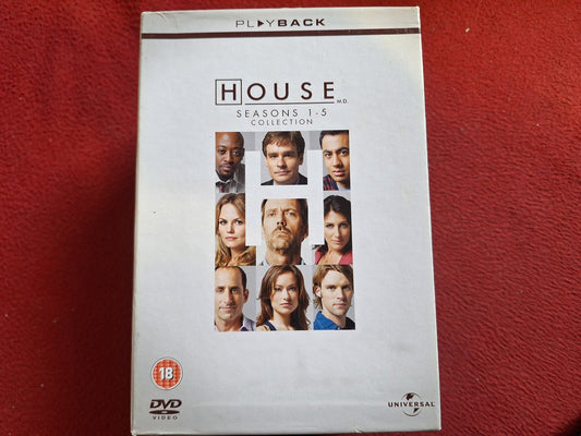 HOUSE SEASONS 1 - 5 BOX DVD