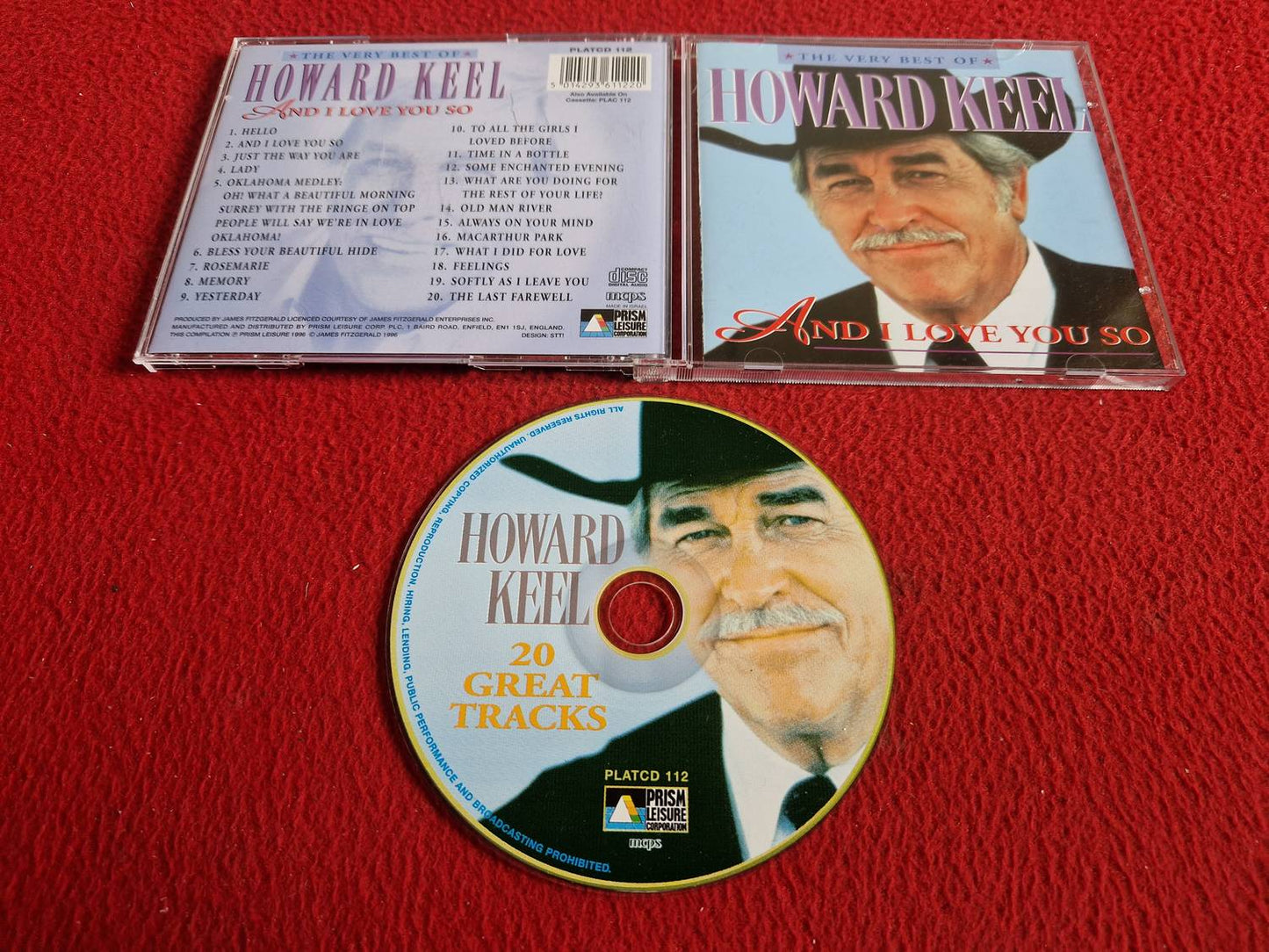 HOWARD KEEL 20 GREAT TRACKS CD