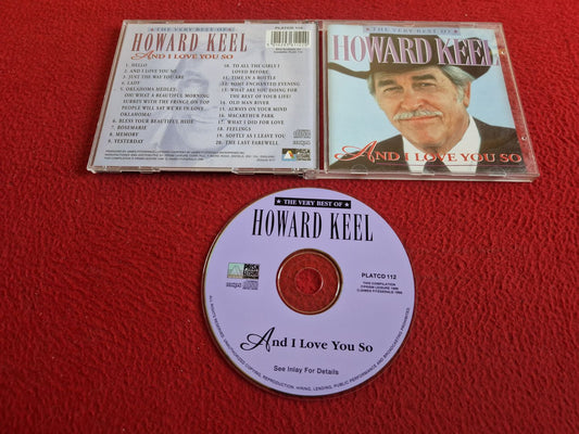 HOWARD KEEL AND I LOVE YOU SO THE VERY BEST OF CD