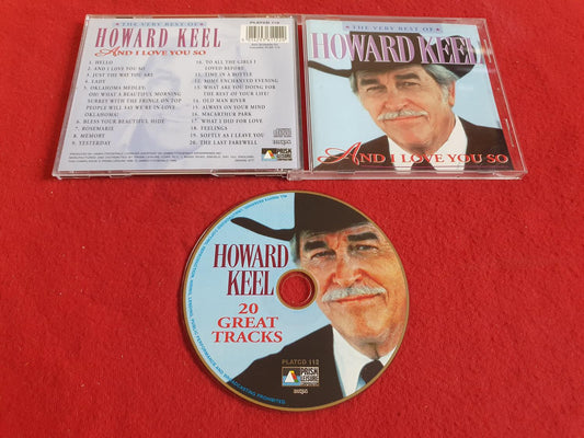 HOWARD KEEL AND I LOVE YOU SO THE VERY BEST OF till CD