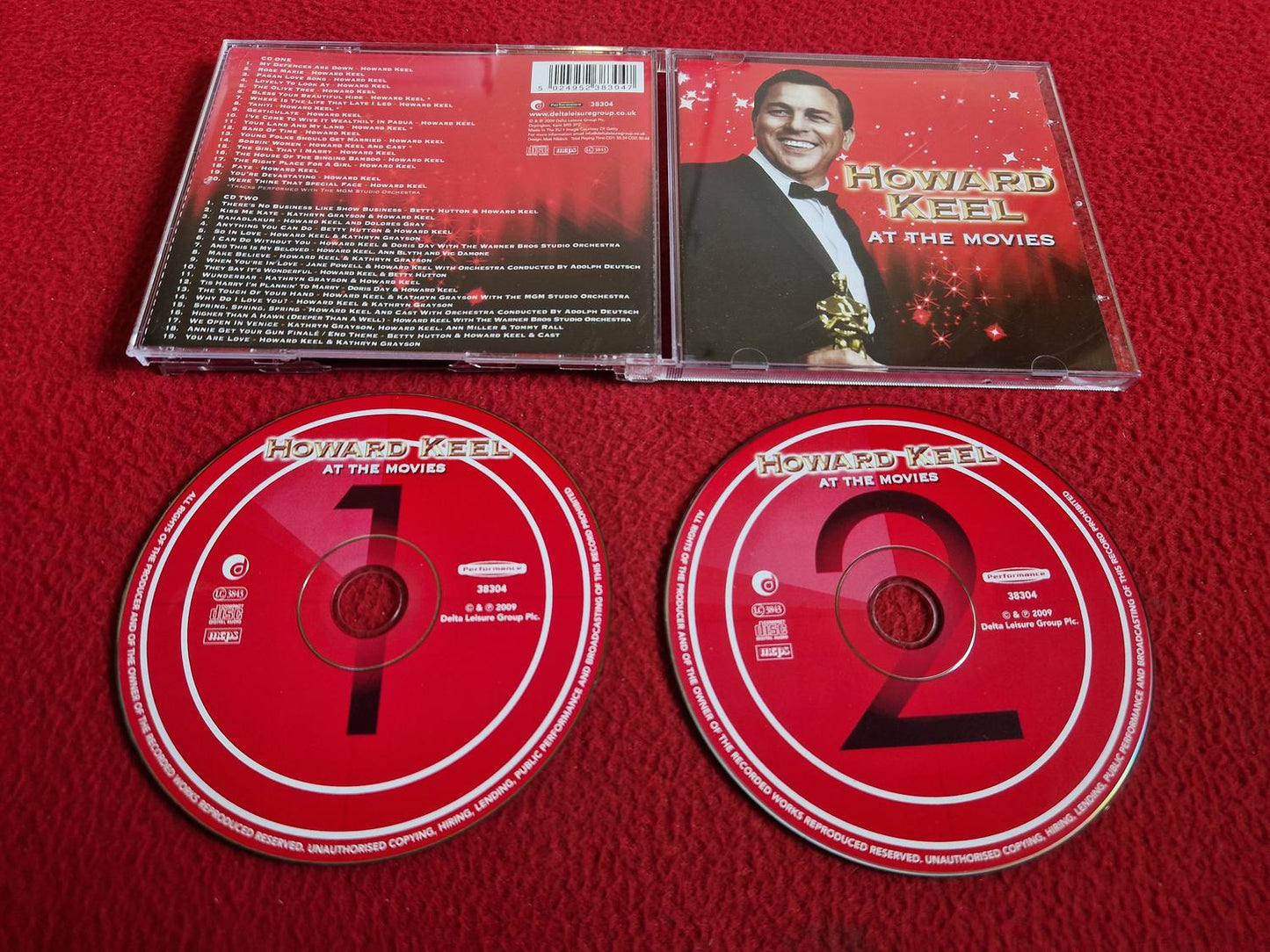 HOWARD KEEL AT THE MOVIES CD