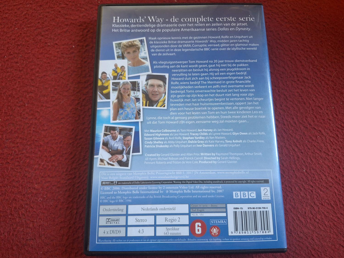 HOWARD'S WAY SERIES [ HOLLÄNDSK UTGÅVA - ENGELSKT TAL HOLLÄNDSK TEXT ] BOX DVD