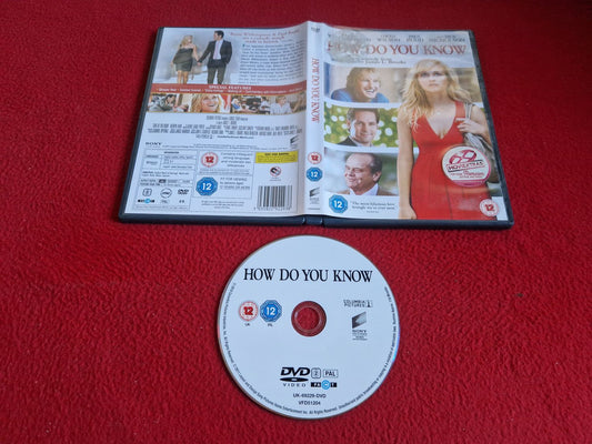 HOW DO YOU KNOW DVD