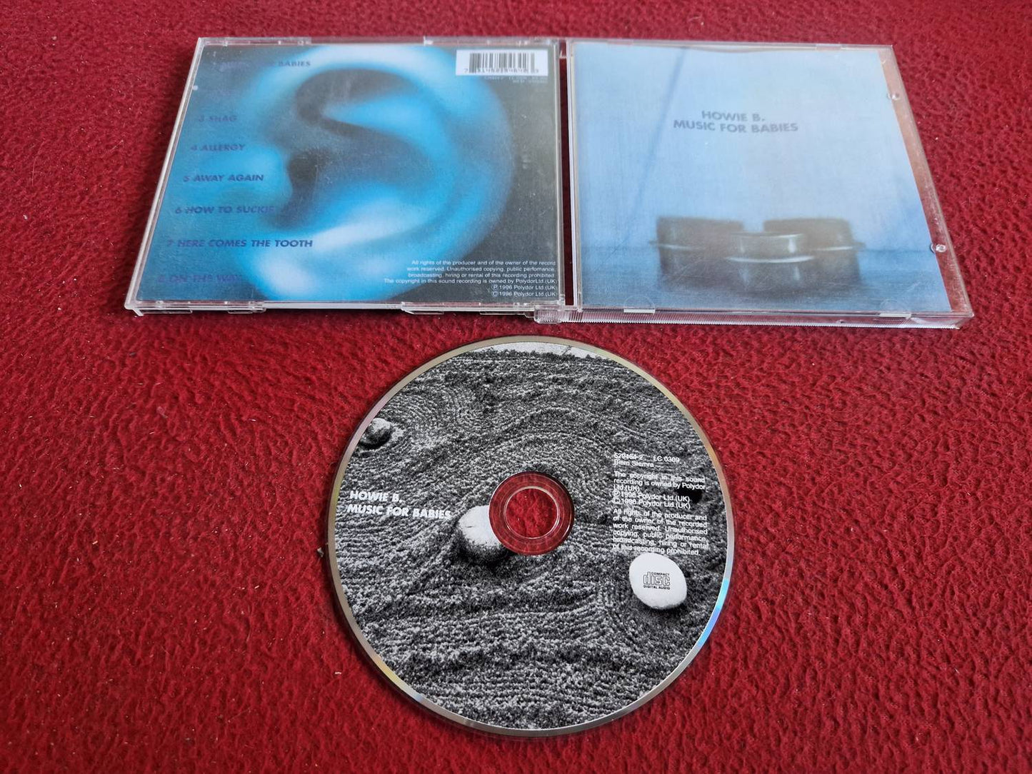 HOWIE B. MUSIC FOR BABIES CD