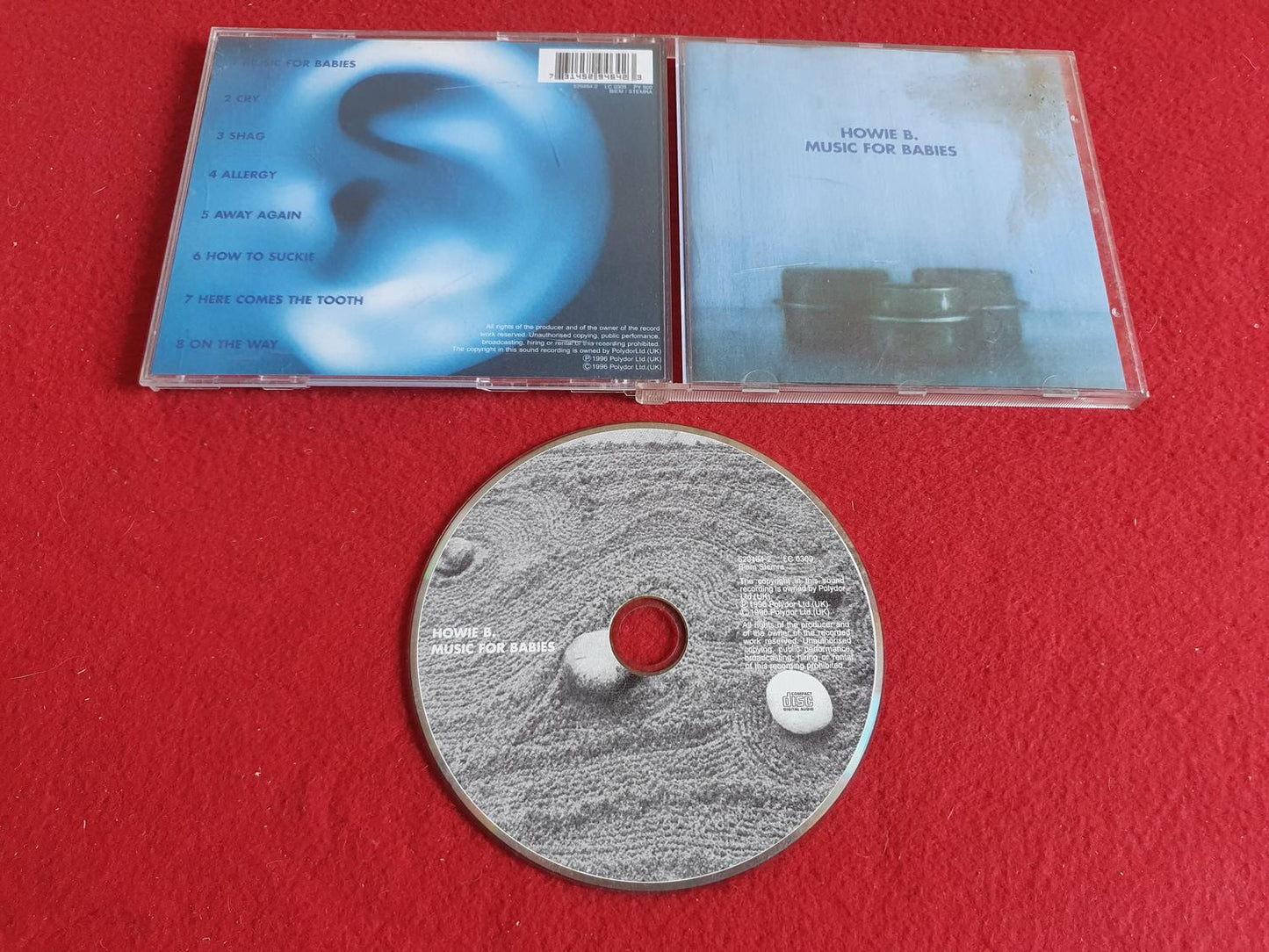 HOWIE B MUSIC FOR BABIES till CD